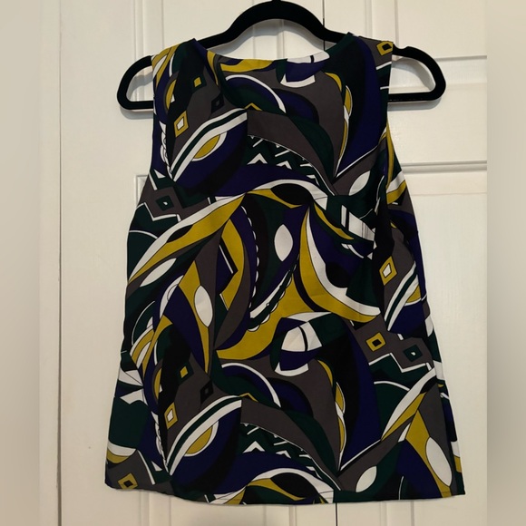 SP Banana Republic multi-color paisley print shell - Picture 8 of 8